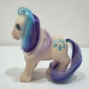 My Little Pony MLP GINGERBREAD Vintage G1 1985 Twinkle Eyes Rainbow Hair 5"
